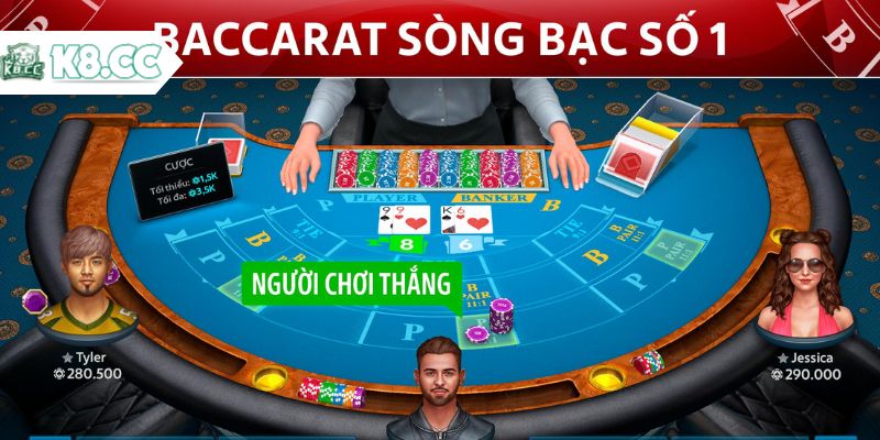 Luật chơi Baccarat tương đối đơn giản